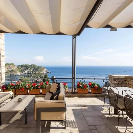 Villa Eleonora Isola Bella Sea View Small Pool + Jacuzzi