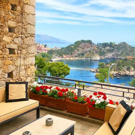 Villa Eleonora Isola Bella Sea View Small Pool + Jacuzzi