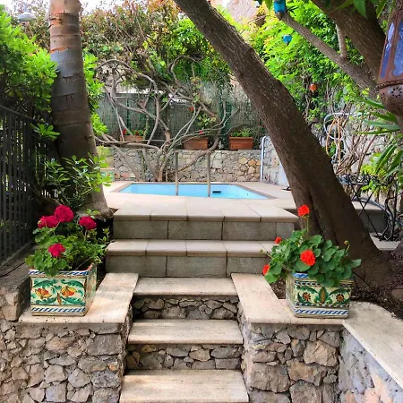 Eleonora Isola Bella Sea View Small Pool + Jacuzzi Villa Taormina
