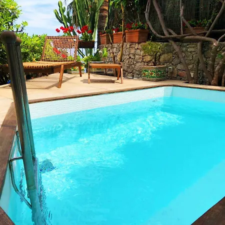 Villa Eleonora Isola Bella Sea View Small Pool + Jacuzzi *